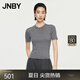江南布衣（JNBY）秋冬新品針織衫T恤女正肩修身羊毛套頭優(yōu)雅5O7313340 072/中雜灰 M
