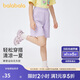 巴拉巴拉童裝女童2024褲子夏款兒童短褲中大童五分運(yùn)動褲208224110002