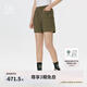 KOLON SPORT/可隆防曬短褲 女子露營寬松夏防潑水UPF50+戶外運(yùn)動褲 LKHP5MTT18-OG 橄欖綠 M 165/74A