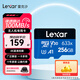 雷克沙（Lexar）tf卡 4K運動(dòng)相機大疆無(wú)人機內存卡gopro手機存儲卡MicroSD卡 256G 633x 讀100MB 寫(xiě)45MB TF卡