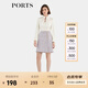 PORTS寶姿春季新品女裝多色條紋優(yōu)雅修身半身裙ALP8S007RFQ064 粉色格紋 S (4)