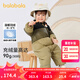 巴拉巴拉嬰兒連體衣羽絨服寶寶抱衣哈衣秋冬裝防風(fēng)保暖潮 土灰綠40939 80 cm