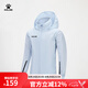 卡爾美（KELME）兒童風(fēng)雨衣男足球訓(xùn)練戶(hù)外運(yùn)動(dòng)連帽防風(fēng)梭織外套 高級(jí)灰 160
