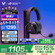 ROG棱鏡2 無線藍牙三模 電競游戲耳機頭戴式 SpeedNova低延遲 318g輕量化 三角洲行動 暗夜黑