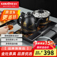 金灶（KAMJOVE） 頤和園聯(lián)名 電茶爐家用底部自動(dòng)上水電熱水壺自動(dòng)茶具恒溫電水壺保溫開水壺?zé)畨?0.9L H-K9頤和園版