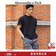 ABERCROMBIE & FITCH【重磅圓領(lǐng)】男裝25夏新款美式復(fù)古棉質(zhì)寬松短袖T恤KI124-5573 黑色 S (175/92A)