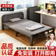 全品屋(免安裝)折疊床單人床午休床午睡床行軍床醫(yī)院家用陪護(hù)硬板床鐵床