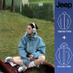 JEEP SPIRIT吉普戶外三合一沖鋒衣秋冬情侶防風(fēng)防水登山夾克外套男芥藍(lán)灰S