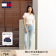 TOMMY JEANS25新款春夏女裝復(fù)古淺藍色水洗高腰緊身微彈顯瘦牛仔褲20025 牛仔藍1AB 28