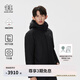 KOLON SPORT/可隆羽絨服 男子戶外運(yùn)動(dòng)登山徒步戈?duì)柗里L(fēng)防潑水透氣鵝絨夾克 LHDJ4WN213-BK 黑色 XL 180/100A