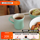 酷彩（Le Creuset） 炻瓷400毫升馬克杯子咖啡早餐辦公家用茶水杯麥片早餐杯陶瓷歐式 400ml馬克杯青羽色