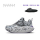 XVESSEL【吳建豪同款】搖搖樂(lè) 買一贈(zèng)一銀色運(yùn)動(dòng)鞋百搭時(shí)尚潮流 銀色（買一發(fā)二） S24X38S 41