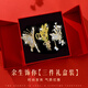 SENDME發(fā)卡女生生日禮物頭飾抓夾生日禮物高級(jí)感實(shí)用送老婆紀(jì)念日送女友 麥穗蝴蝶發(fā)夾3件【雙開門禮盒】