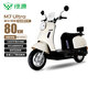 綠源【送裝一體】電動(dòng)摩托車(chē)M7ultra【續(xù)80公里-60V20AH-5塊鉛酸電池-1000W】家用長(zhǎng)續(xù)航代步車(chē) 白 