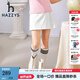 哈吉斯（HAZZYS）哈吉斯童裝女童夏新款裙褲彈力時(shí)尚別致透氣裙褲 本白 165