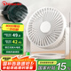 賽億風(fēng)寶蓄電小風(fēng)扇電風(fēng)扇小臺(tái)扇迷你USB手持便攜風(fēng)扇小型學(xué)生宿舍床頭辦公室靜音桌面小電扇4000毫安