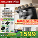 名氣老板油煙機(jī)灶具套裝【小黑翼Pro】28立方大吸力抽油煙機(jī)A586超薄變頻頂側(cè)雙吸三腔 【新升級(jí)A586】28立方薄頂側(cè)三吸單煙機(jī)