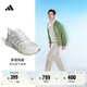 adidas李現(xiàn)同款CLIMACOOL VENTANIA環(huán)流清風(fēng)鞋跑鞋緩震阿迪達(dá)斯   白/淺灰/亮白   42
