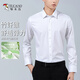 啄木鳥(niǎo)【竹纖維】長(cháng)袖襯衫男秋季西裝襯衣商務(wù)正裝免燙易打理襯衣白色41