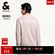杰克·瓊斯（JACK&JONES）春季男裝衣服潮流字母純棉上衣運動衛(wèi)衣長袖打底衫多色衛(wèi)衣套頭衫 C19 淺粉色 L 180