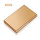 不銹鋼卡包男防磁防盜刷2025新款銀行卡夾高檔金屬卡包卡套名片盒 金色（6卡位）不銹鋼/防盜刷/防消磁.
