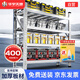 華宇天地304不銹鋼貨架倉儲(chǔ)冷庫工廠庫房可調(diào)節(jié)中型防銹儲(chǔ)物架四層儲(chǔ)物架