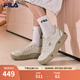 斐樂（FILA）官方女鞋COOKIES復古帆布鞋2025夏新款曲奇鞋運動休閑鞋 豆腐白-TF 38