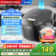 美的（Midea）電飯煲家用電飯鍋小型多功能不沾煮飯鍋全自動微壓 3L五層內(nèi)膽黑瓷圓灶釜抗菌率99% 24H預(yù)約 RA303