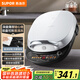 蘇泊爾（SUPOR）電餅鐺家用 上下盤(pán)可拆洗 三明治機(jī) 玻璃面板電餅檔雙面加熱 早餐機(jī)煎烤機(jī)加深 觸控 JD30RQ808