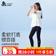 久歲伴兒童百搭褲女童春夏薄款校園打底褲少女高彈5A抑菌學(xué)生舞蹈運動褲