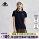 卡帕（Kappa）復(fù)古運動短袖女夏簡約運動polo衫休閑半袖T恤K0E42PD01D