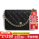 香奈兒（Chanel）女包 CHANEL WOC金扣顆粒壓花菱格紋小牛皮羊皮鏈條包 斜挎發(fā)財(cái)包 AP0250 Y01295 C3906 18.5X13X3.0厘米