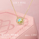 LOLA ROSE羅拉玫瑰日心說(shuō)項鏈女七夕情人節禮物生日禮物女生七夕禮物女