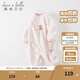 戴維貝拉（DAVE＆BELLA）童裝初生嬰兒衣服寶寶連體衣幼兒外出服冬季新款嬰童服裝女孩爬服 粉色花朵 80cm （建議身高73-80cm）