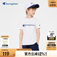 Champion【涼感科技】冠軍男女童短袖T恤2025夏季新款大小童親子裝上衣