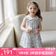 OAK FAMILY夏季新品2025女寶寶無袖連衣裙文藝娃娃領(lǐng)兒童公主裙 小羊果園 （不含頭飾） 100 cm