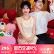泰勒馬丁新中式旗袍2025新款敬酒服新娘小個子可穿訂婚結(jié)婚回門禮服 HF052 L
