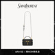 YSL圣羅蘭【禮物】女士GABY VANITY BAG 羊皮革肩帶手拿包 黑色 U
