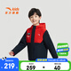 安踏兒童沖鋒衣男女童裝2025秋季新品小軟殼戶外四防連帽梭織運(yùn)動(dòng)外套 【搖粒絨加厚】新國(guó)旗紅-3 120 cm/小童