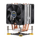 酷冷至尊（CoolerMaster）純銅6熱管Cpu散熱器7751155 2011臺式電腦1700 X58X99Cpu散熱風(fēng)扇 6管4線(xiàn)雙風(fēng)扇無(wú)燈 螺絲+背板