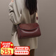 viney牛皮包包女包品牌斜挎枕頭包輕奢單肩包生日禮物高級(jí)感送女友老婆
