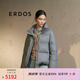 ERDOS 百搭保暖短款面包服寬松立領(lǐng)時尚休閑外套女羽絨服 珍珠灰 160/80A/S