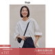 旅途原品ltyp 100%漢麻輕運動防s曬外套  時尚休閑白色連帽開衫女早秋 象牙白 S
