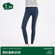 松山棉店高彈無痕裸感打底褲女可外穿休閑運(yùn)動(dòng)瑜伽褲藍(lán)色均碼