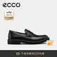 愛步（ECCO）樂福鞋男 皮鞋商務鞋英倫一腳蹬皮鞋 都市倫敦525654 黑色52565401001 40