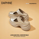 DAPHNE達(dá)芙妮包頭涼鞋女2025新款夏季外穿厚底時(shí)尚百搭不累腳軟底穆勒鞋