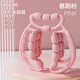 MACYO腿部按摩器環(huán)形夾腿滾輪瘦大小腿神器肌肉放松按摩滾泡沫軸狼牙棒 24輪雙層夾腿神器-慕斯粉 【MACYO按摩系列/冠軍推薦】