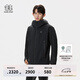 KOLON SPORT/可隆防水沖鋒衣 男子GTX 2L防風(fēng)透濕耐磨連帽夾克外套 LHGJ5SN031-BK 黑色 XL 180/100A