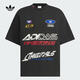 阿迪達(dá)斯 （adidas）【滔搏運(yùn)動】Originals三葉草男子MOTO TEE SS M短袖T恤 KH1195 M
