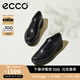 愛步（ECCO）牛津鞋男鞋 男士皮鞋牛皮休閑皮鞋 都市奧斯陸550284 黑色55028401001 41